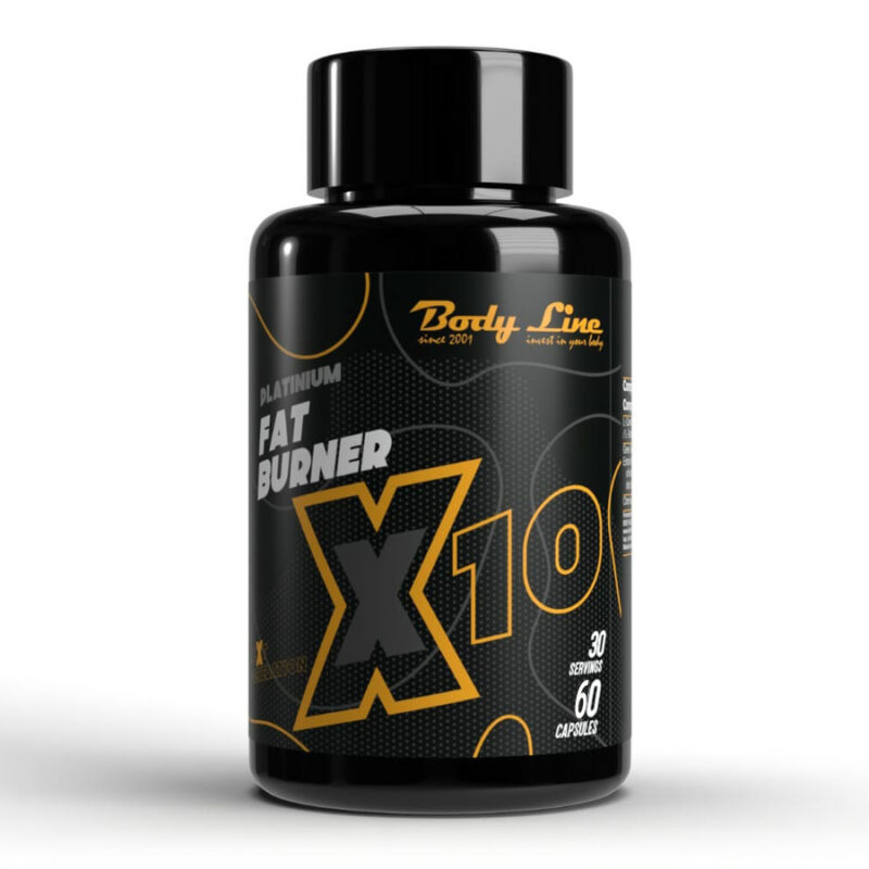 Body Line Fat Burner X10 - 60 capsule slabire eficienta