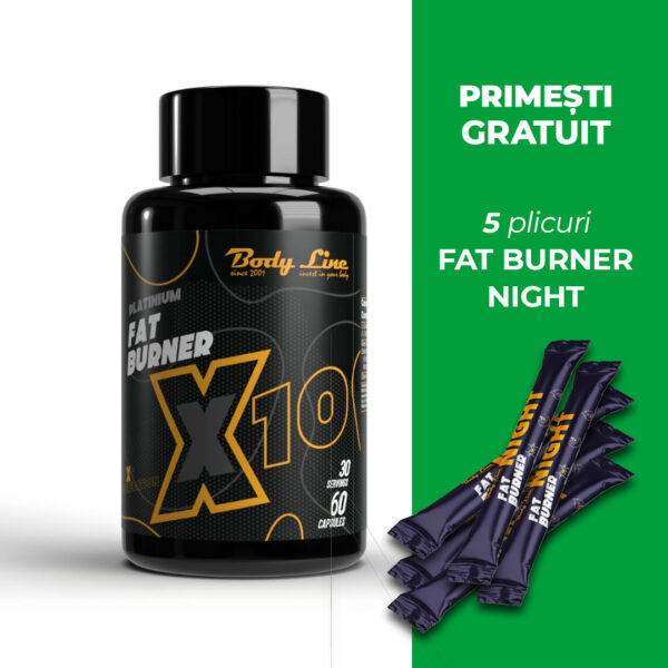 FAT BURNER X10 slabire eficienta + 5 plicuri oferta